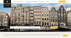 Desktop Screenshot of edenhotelamsterdam.com